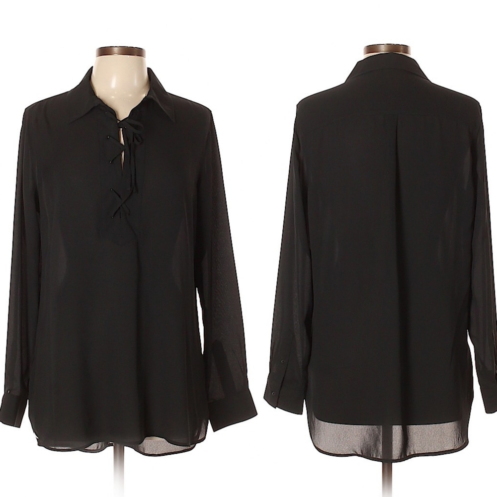 🖤LAST CALL Laced Neck Tunic🖤